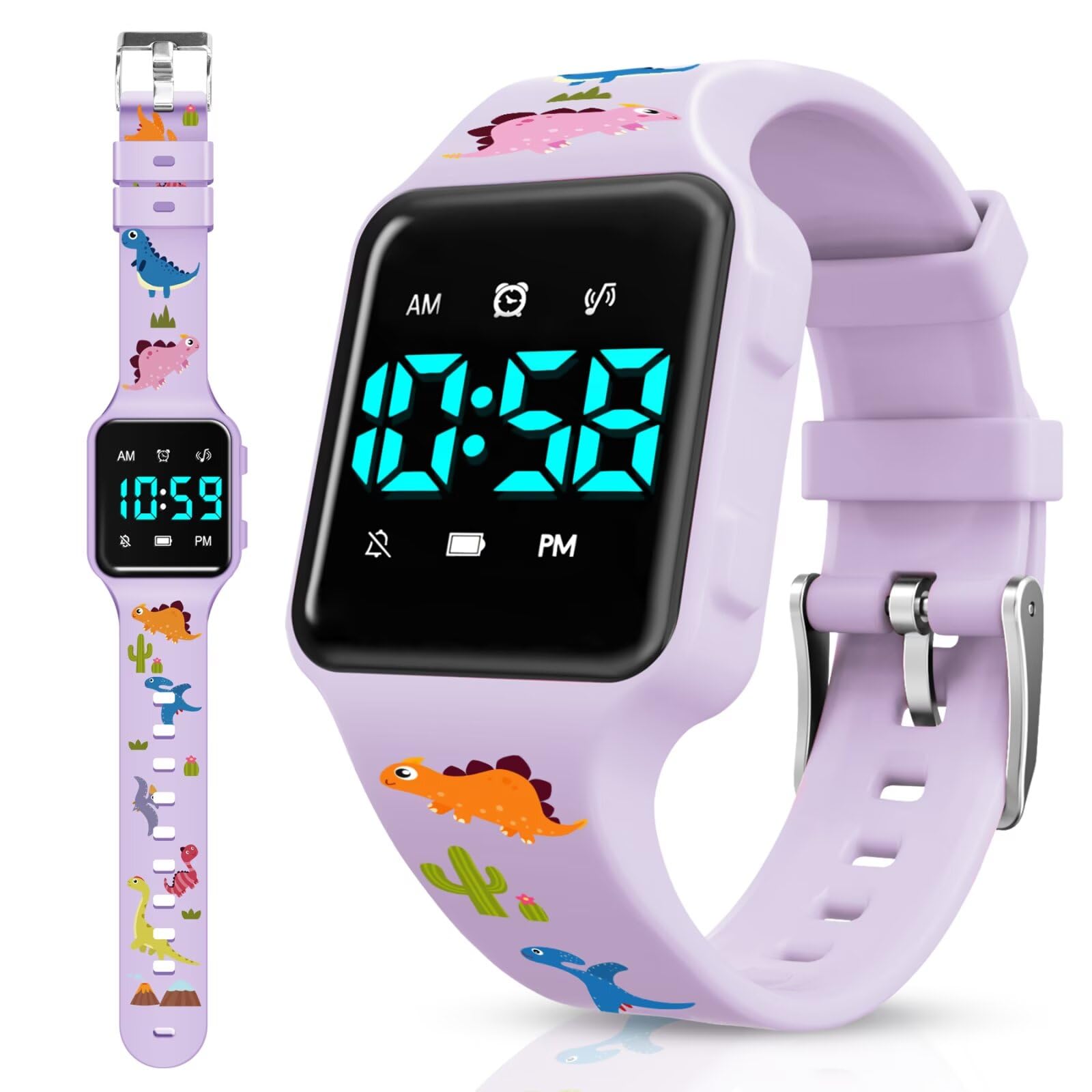 Potty Training Watch for Toddler with 14 Countdown, 7 Alarms, Music or Vibration Alerts - Waterproof Toddler Toilet Trainer for Boys & Girls Ages 2-8