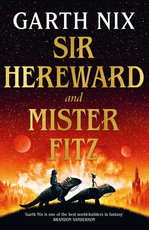 Book cover for Sir Hereward and Mister Fitz: Stories of the Witch Knight and the Puppet Sorcerer