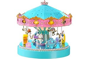 Roroom Halloween Carousel 3D Wooden Doll House