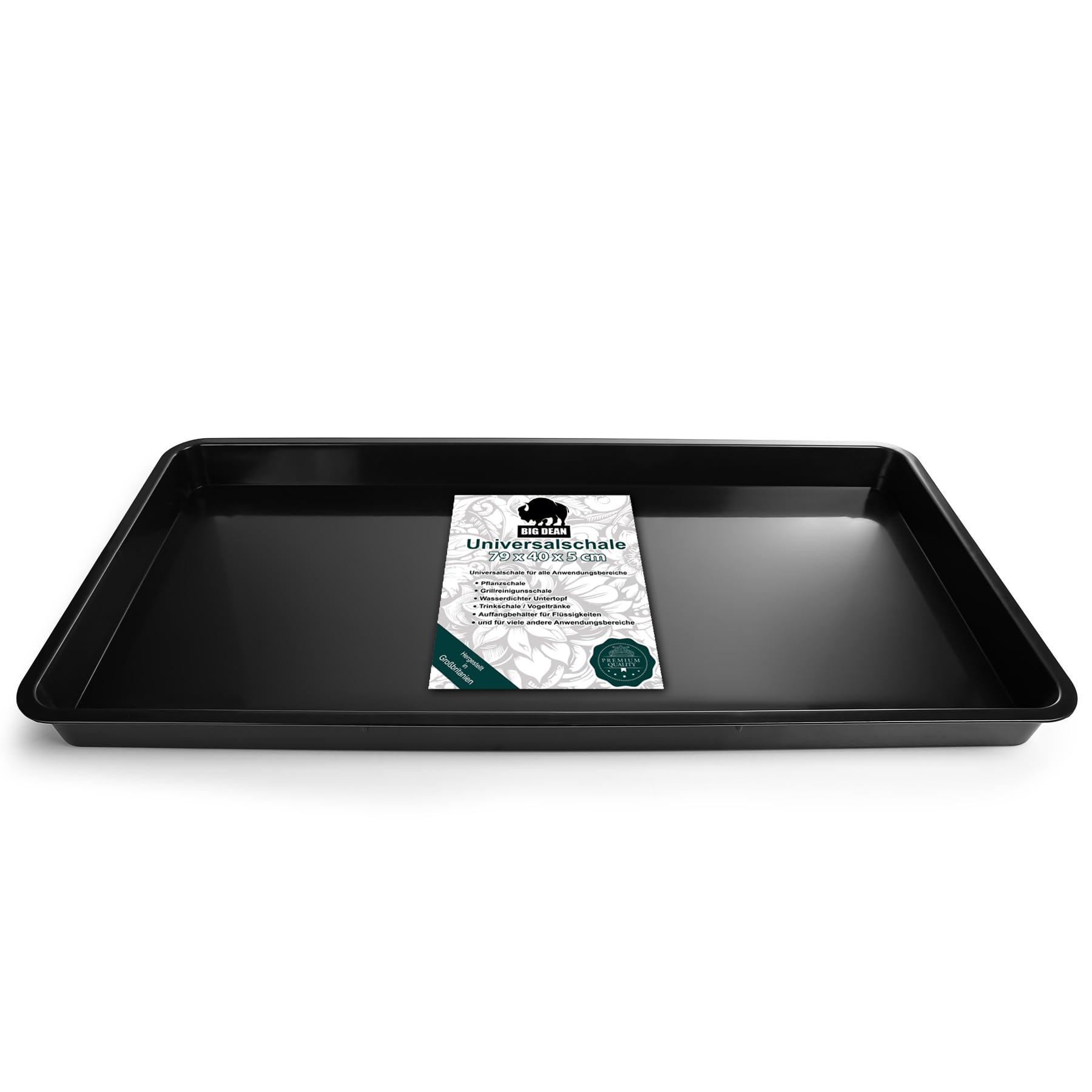 BigDean XL Wanne Universal als Pflanzschale Ölwanne Katzenklo Schuhabtopfschale Made in Europe