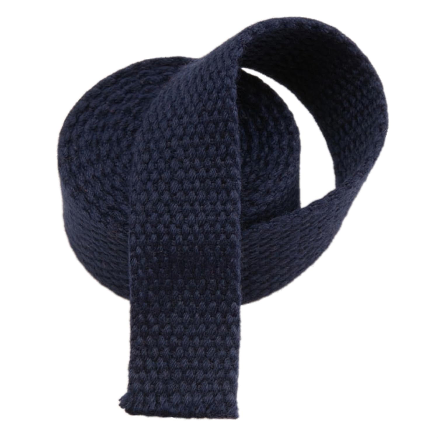 Taśma bawełniana Mocny pasek parciany, poliester, bawełna, jodełka, szerokość 25 mm, wielokolorowy, 5-20 jardów(Dark Blue,10 yard)