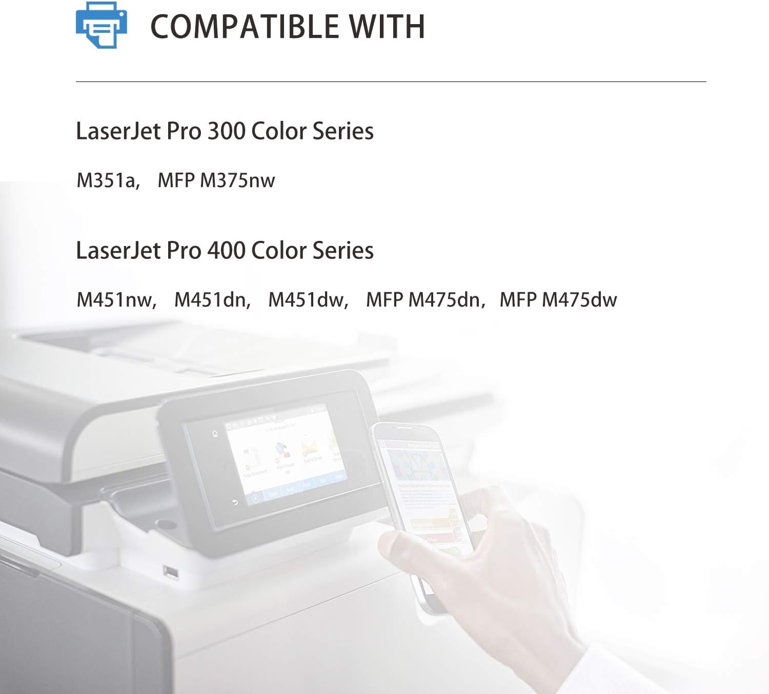 Flаѕh Dеаlѕ - 70% оƒƒ TEINO Remanufactured Toner Cartridge Replacement for HP 305X 305A CE410X CE410A Used with HP Laserjet Pro 400 Color M451dn M451nw M451dw MFP-M475dn Laserjet Pro Color 300 M351a M375nw (Black, 2-Pack)