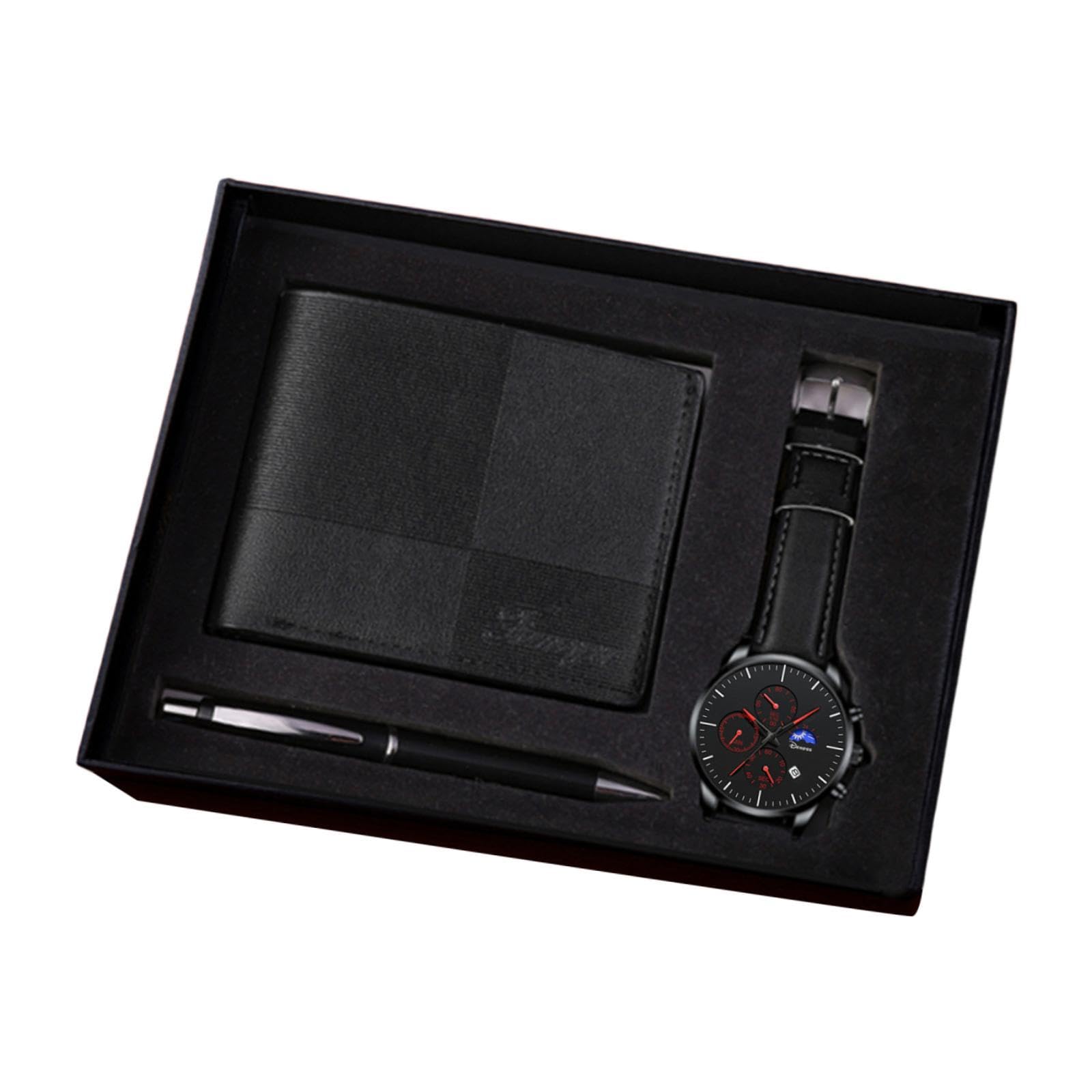 HEAVENGLOW Men's Gift Set Combination Set Watch Wallet Pen Set for Male Birthday Couple Style D|Clothing Shoes & Accessories|Mens Accessories|Mixed Items & Lots-image-30