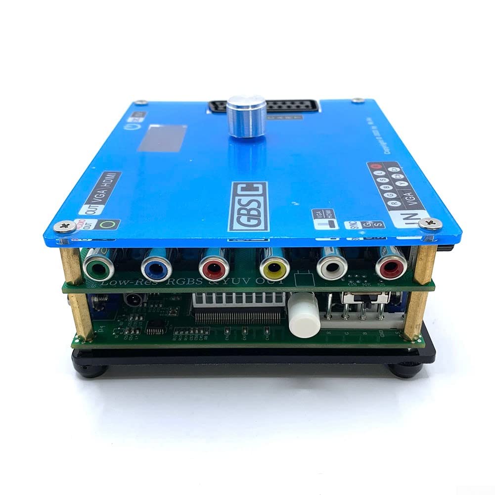 SPORTARC Convertidor GBSC, convertidor de video de control GBS, accesorio transcodificador de video para juegos, adaptador convertidor de video HD para juegos