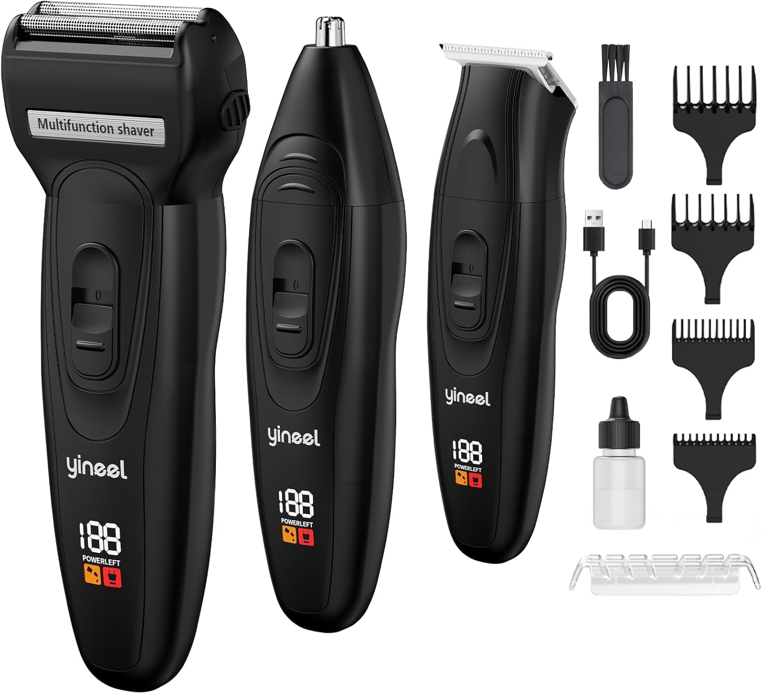 Amazon.co.jp: シェーバー メンズ【2026新登場＆1台3役】電気