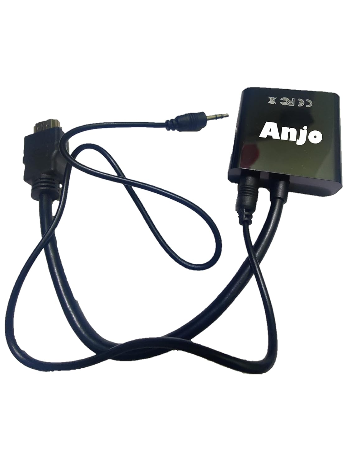 New-year sale Anjo HDTV/HDMI to VGA (15 Pin) Converter Adapter with Aux/Au… New-year sale Anjo HDTV/HDMI to VGA (15 Pin) Converter Adapter with Aux/Au…