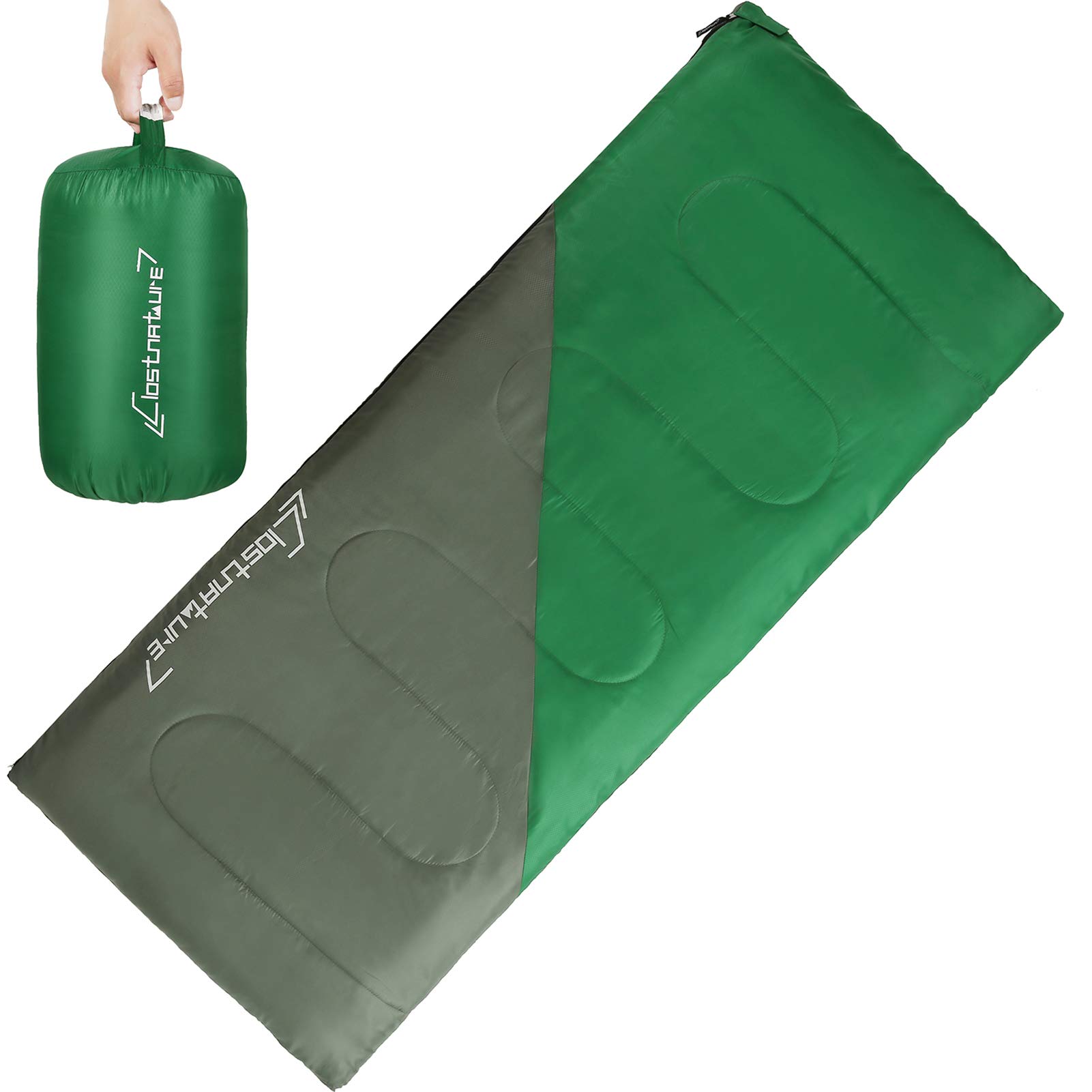 Clostnature Sleeping Bag - Lightweight Waterproof Camping Sleeping Bag for Adults, Kids, Women, Men's Hiking, Outdoors, Mountaineering - Compression Sack Included