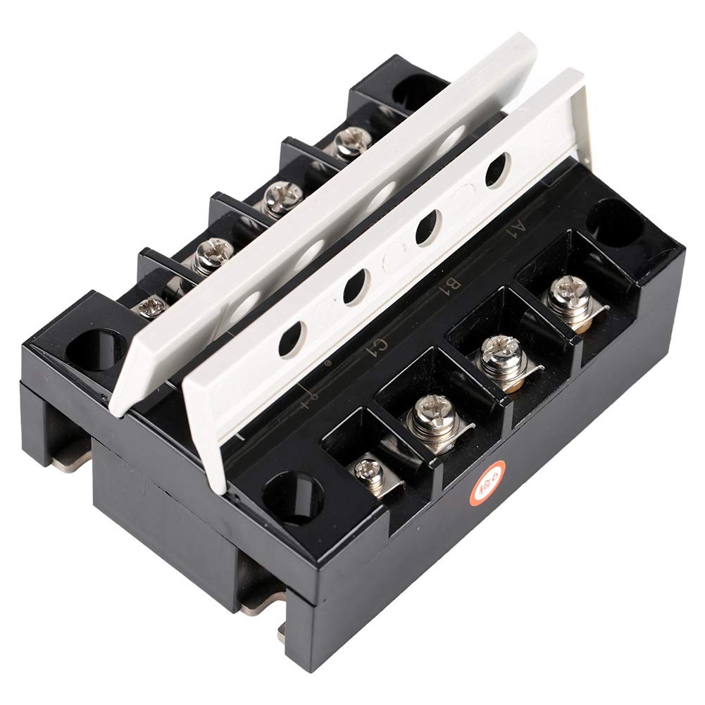 Relè A Stato Solido 80 A/120 A 24 A 480 V CA, Tensione di Isolamento ≥ 2500 V CA, Uscita Sfasata A Tiristore per Controllo CA (BRM3-80AA)