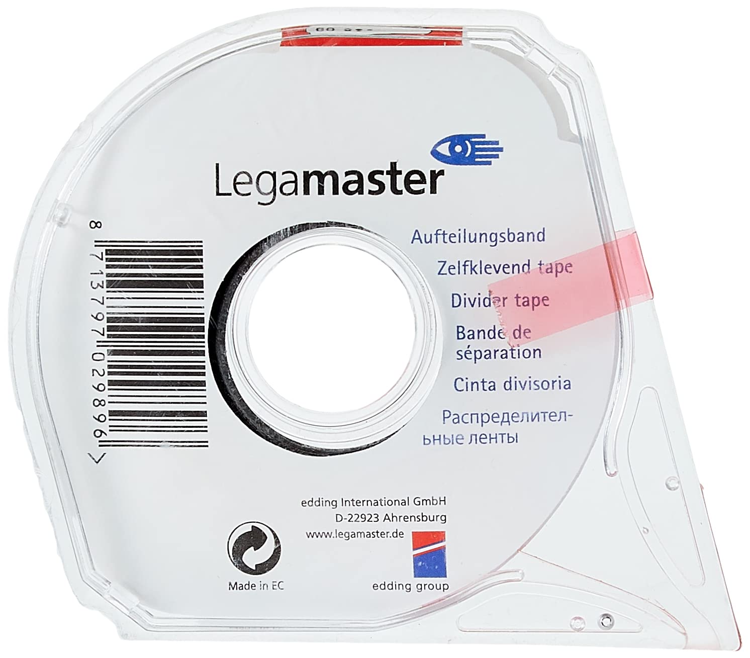 Nastro Divisore Nero Per Lavagne Planner - 1mm X 16m - Adesivo Preciso Per Organizzazione