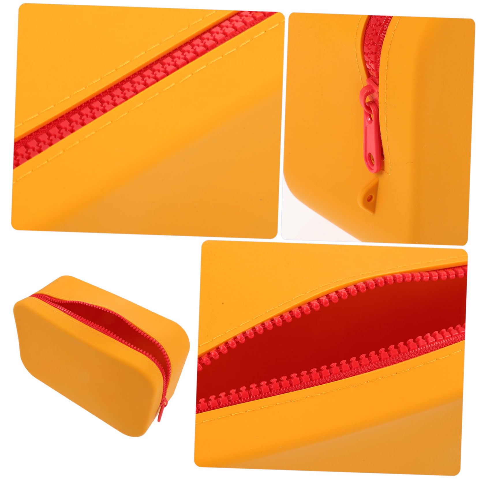 3stücke Silicone Kosmetiktasche Tragbare wasserdichte Makeup Bag Für Reisen Große Kapazität Zur Aufbewahrung Von Toilettenartikeln Und Schmuck