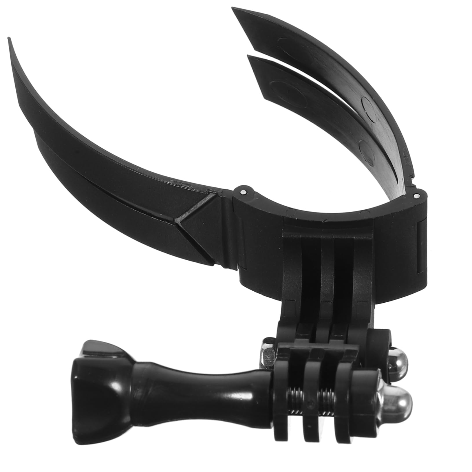 OUNONA Motorcycle Chin Mount Stand for Sports Cameras Holder Lightweight and Portable Design for Cycling and Skiing Activities Fit for Various Devices