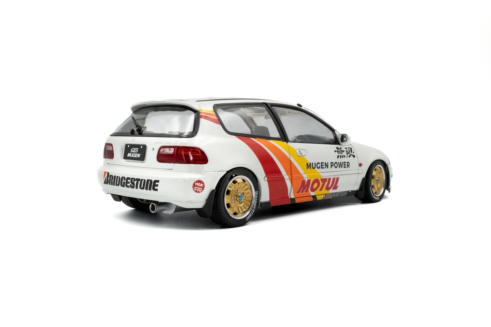 Amazon.com: Solido 1:18 Honda Civic (EG6) White : Arts