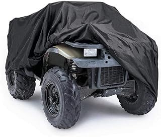 UCARE - Cubierta impermeable para cuatrimoto de 4 ruedas, para todo tipo de clima, protección UV al aire libre, cubierta para vehículo todoterreno, color negro (L 78 x 37 x 41 pulgadas)