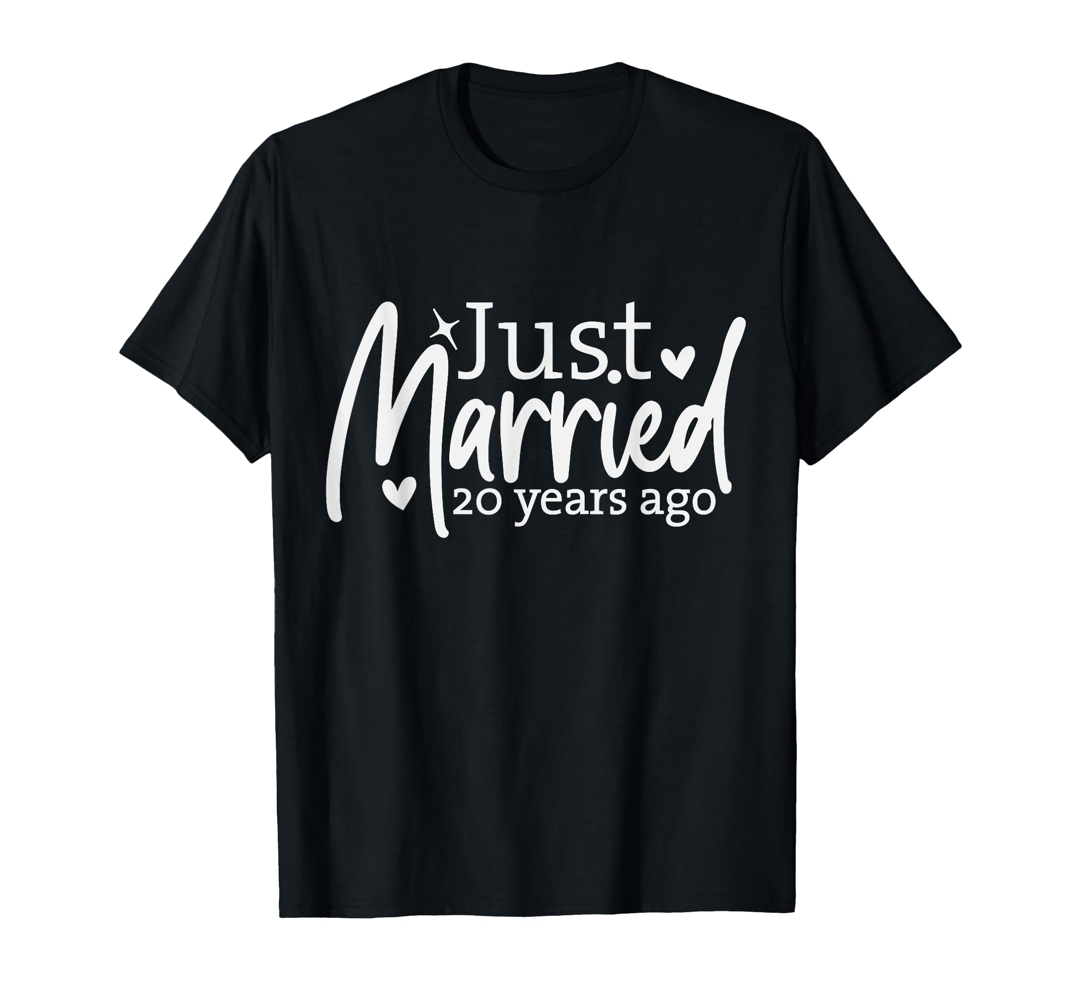 20th Wedding Anniversary for Her Couple 20 Years of Marriage T-Shirt