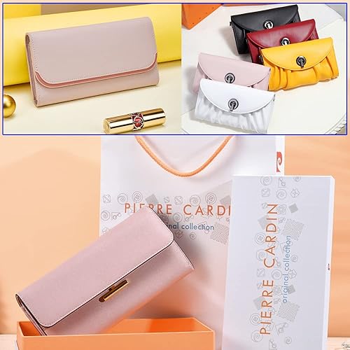 Miniatura 5 de Rollo de piel sintética color naranja de 10 x 53 pulgadas, material de piel sintética suave para hacer manualidades, manualidades, aretes de cuero,