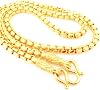 Chain 22K 23K 24K Thai Baht Gold GP Necklace 24 Inch 50g Jewelry