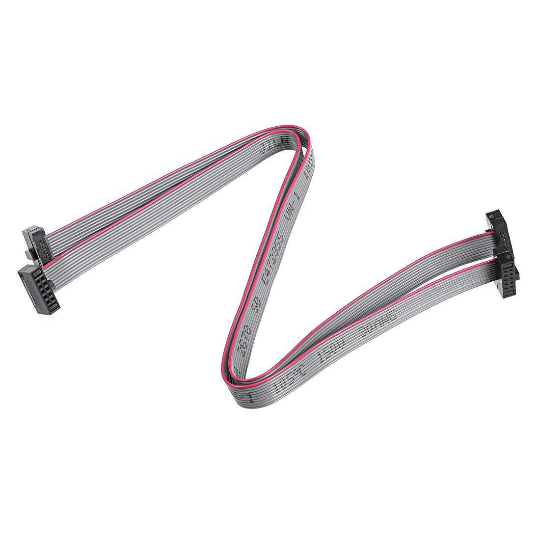 DealMux IDC 10 Pins Connector Flat Ribbon Cable Female Connector Length 20cm 1.27mm Pitch,2pcs (B07T3BBJY8) Amazon Price History, Amazon Price Tracker