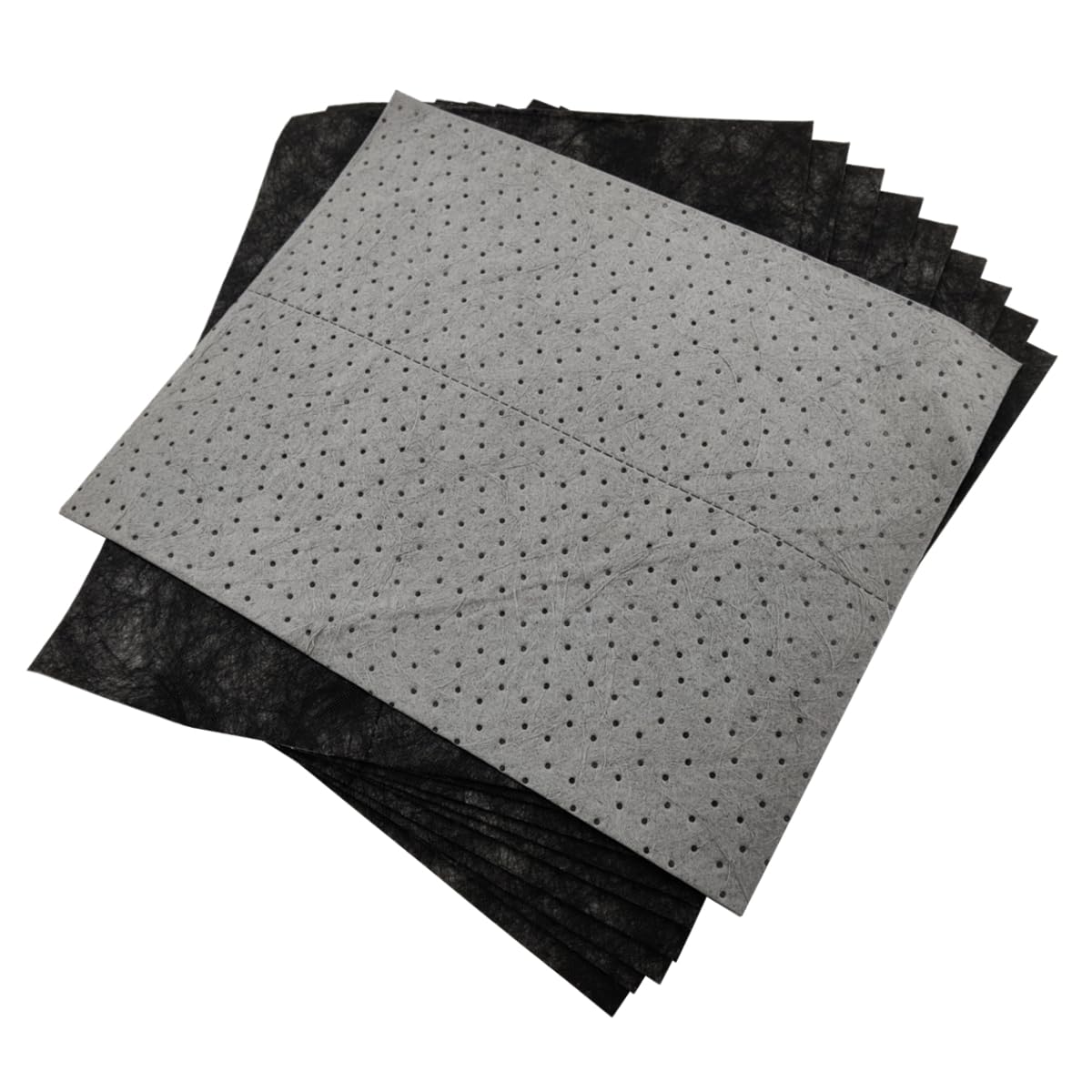 Rc (Pack Of 100) Maintenance Universal Absorbent Spill Pads - Absorb 1 Litre Each - 100 Pads