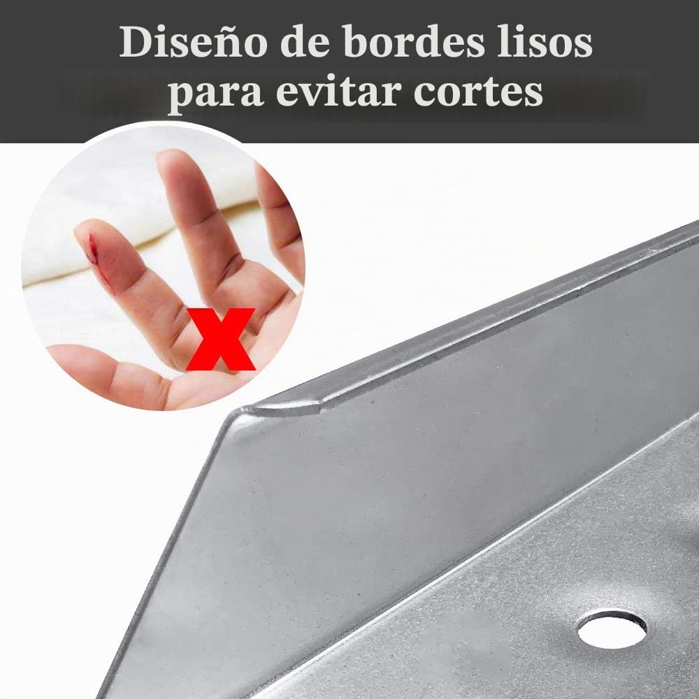 Uisebrt - Rampa de entrada de acero galvanizado para cargar motocicletas, remolques, caravanas, coches