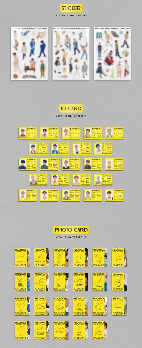 Amazon.com: NCT 127 NCT 2020 The 2nd Album Resonance Pt. 2