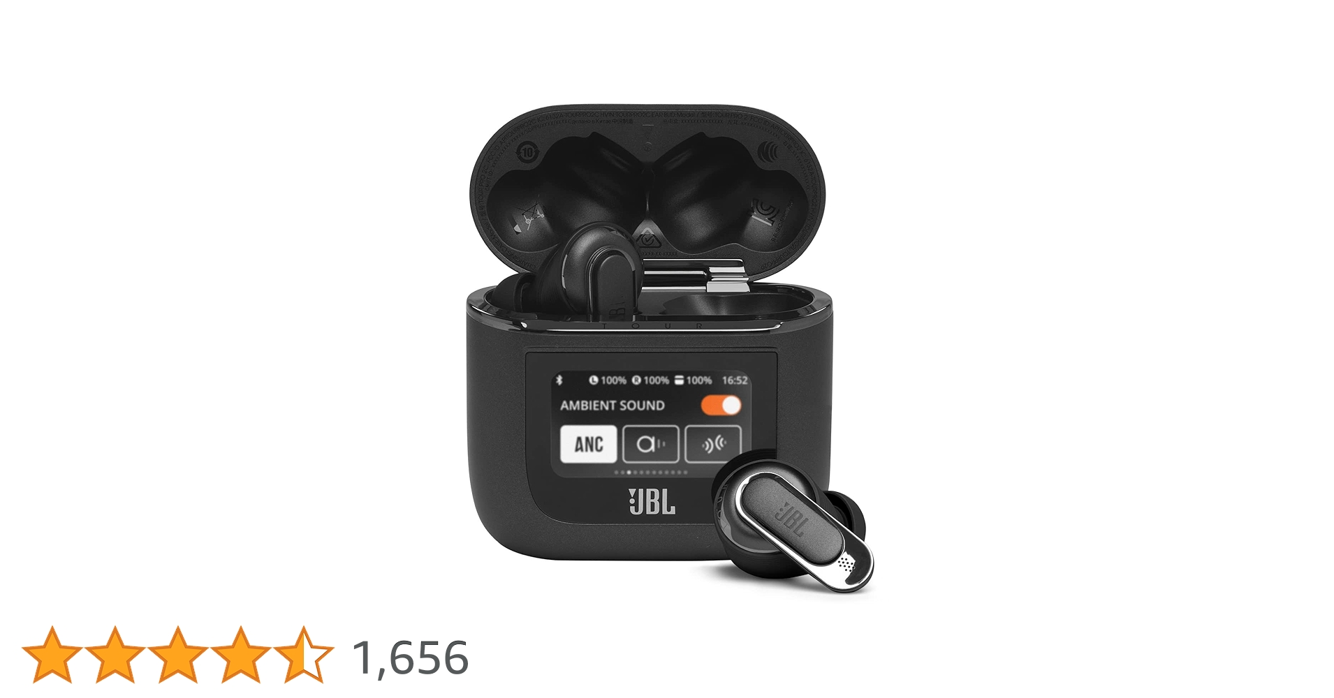 【美品！】JBL TOUR PRO2 ブラック本体 Amazon.co.jp: JBL TOUR PRO 2 ワイヤレスイヤホン bluetooth