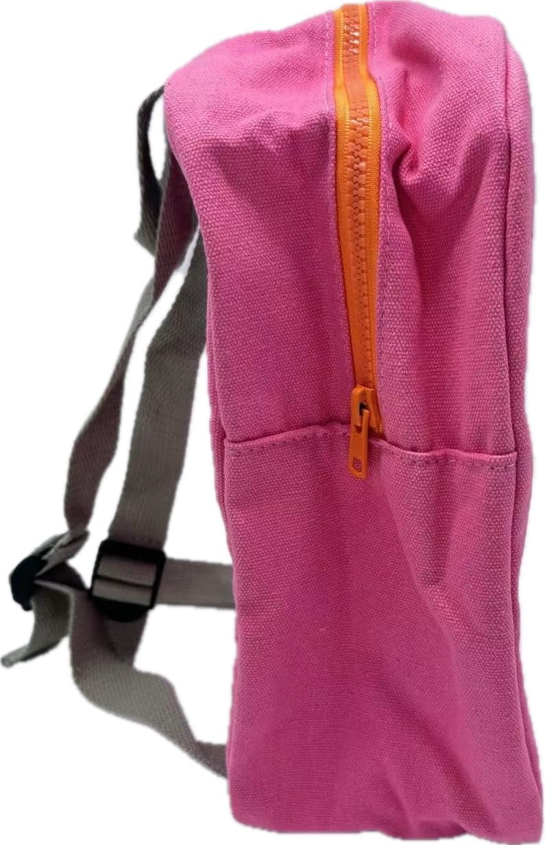 Hip Baby Wrap - Adventure-Ready Backpack for Toddlers - Cotton - Wipeable Fabric Lining and Large YKK Zipper - Perfect for Little Explorers, Comfortable & Stylish Design - Pink
