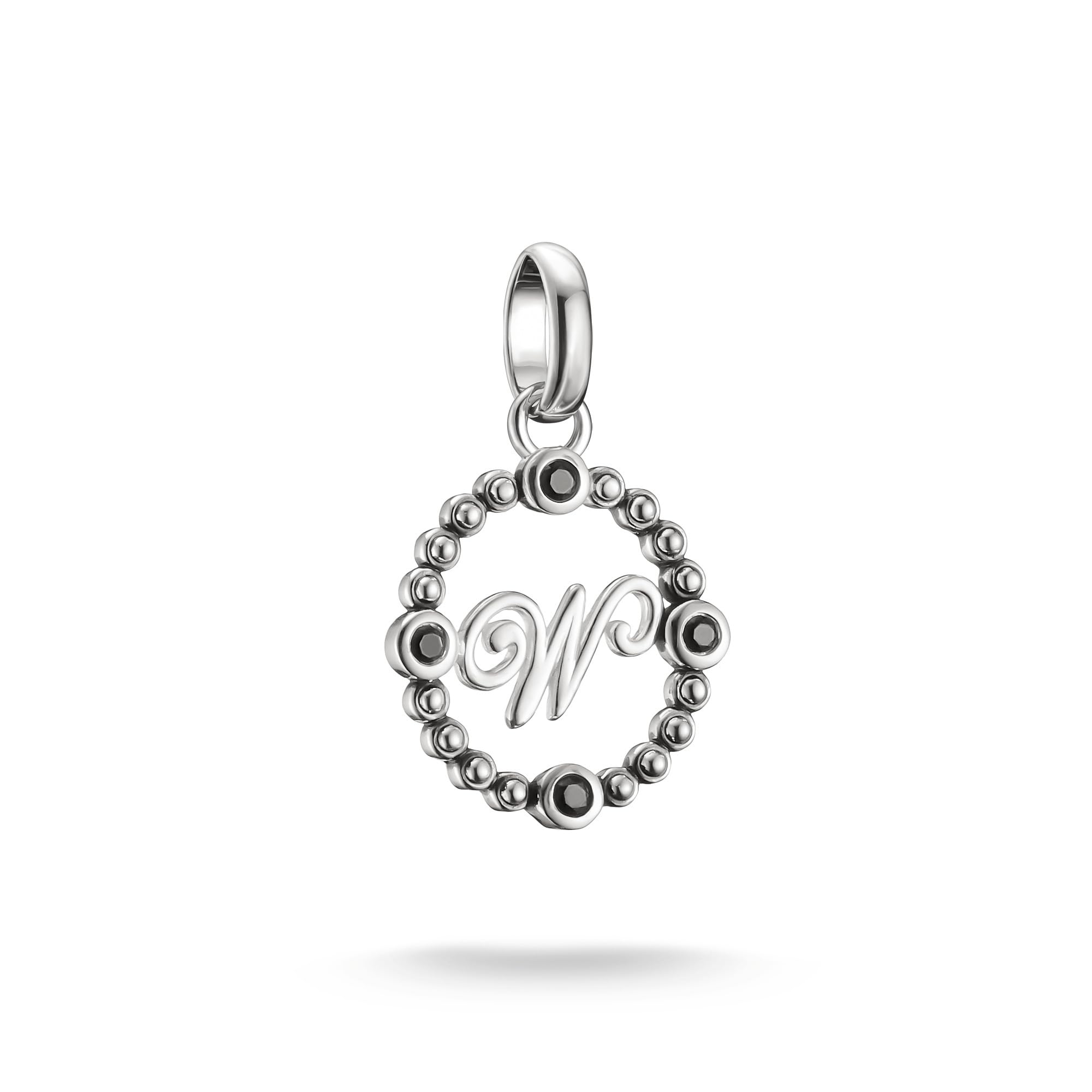 Thomas Sabo Connect Wednesday W 925 Sterling Silver CC1317-643-11 Charm Pendant