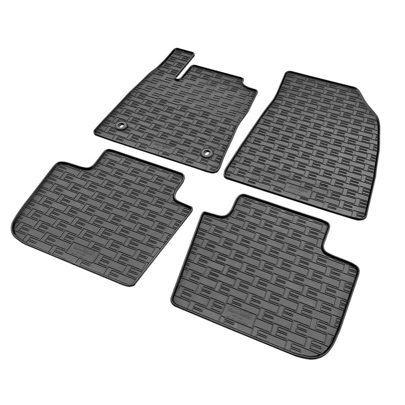 CIKCAR Set Tapis de Caoutchouc sur Mesure