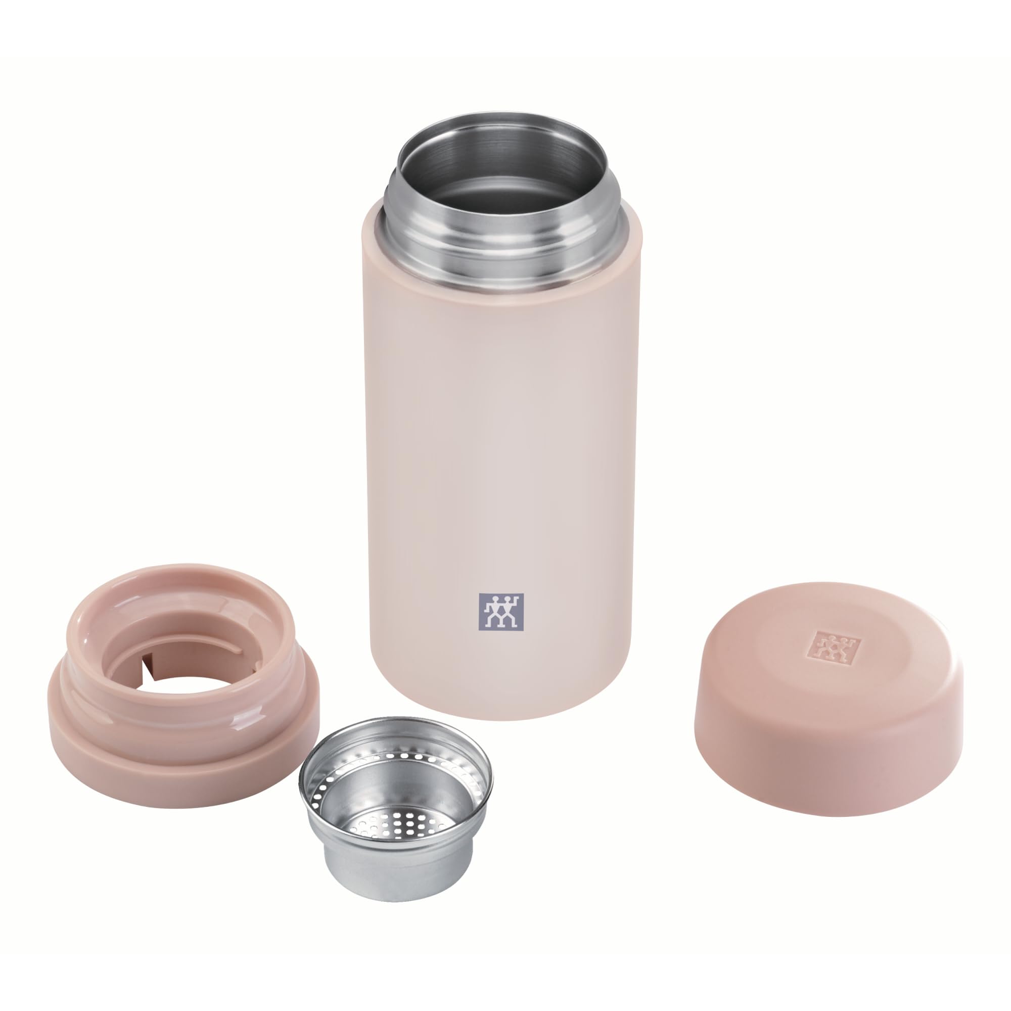 ZWILLING Thermo Tee- und Frucht-Infuser-Flasche, 403 ml, Rosa