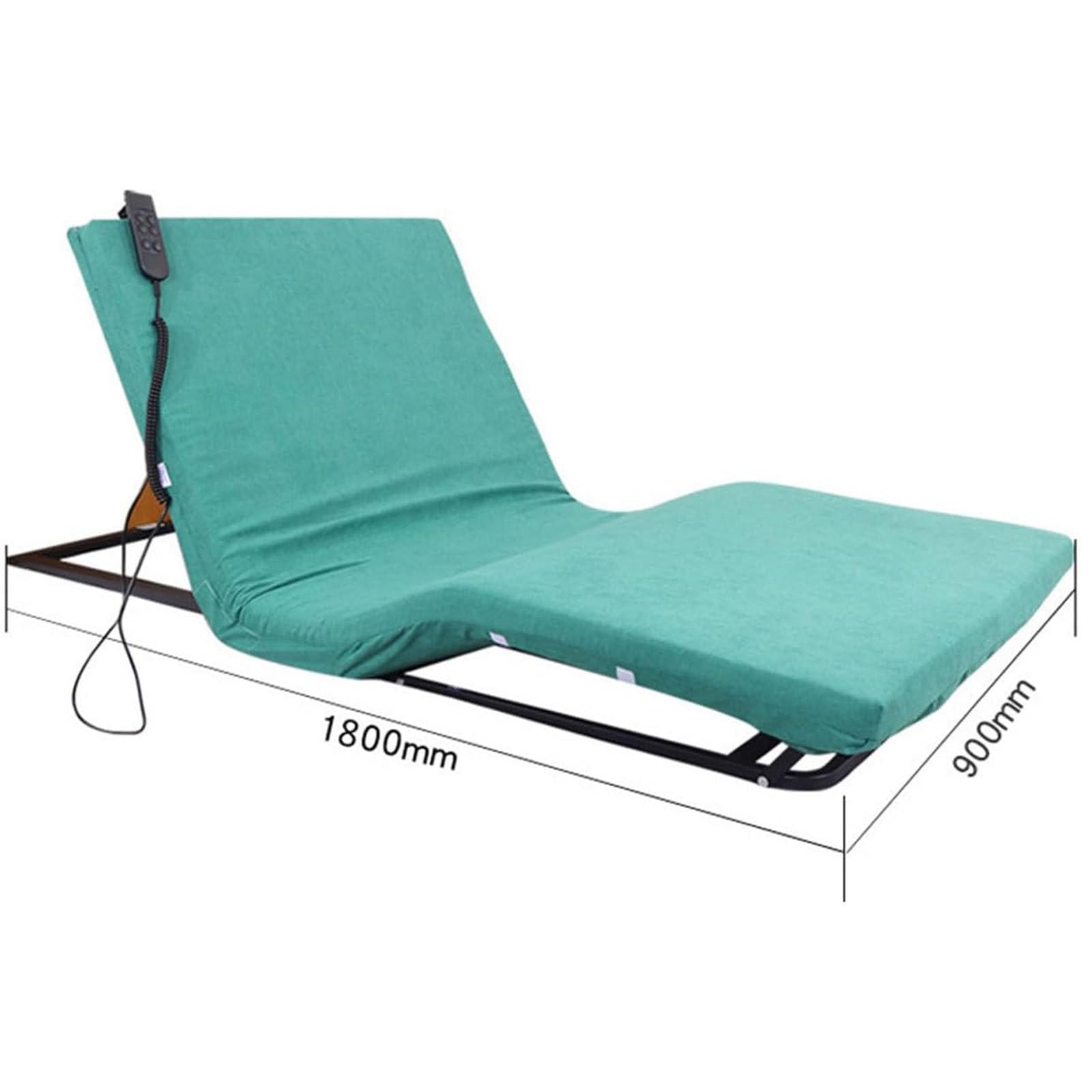 Dossier De Lit Électrique Réglable, Dossier Assis dans Le Lit, Oreiller De Soutien Électrique pour Lit avec Système De Pompe Électrique Et Housse De Matelas