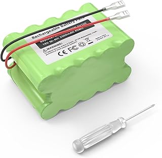 SV780 NiMH Battery Replacement for Shark SV780-N/SV780N/SV760/XB780N Cordless Handheld Vacuum, 18V 2500mAh 45Wh Rechargeable Battery Pack
