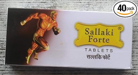 Generic Gufic sallaki Forte, 10 Count, Pack of 4
