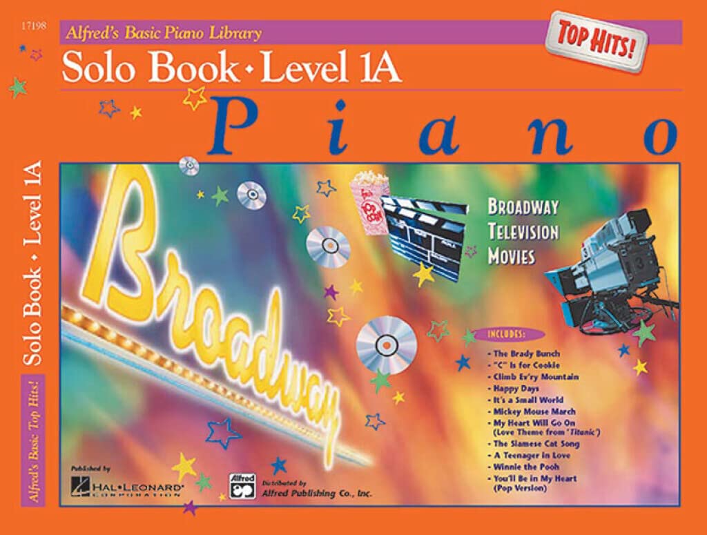 Alfred's Basic Piano Library Top Hits! Solo Book, Bk 1A (Alfred's Basic Piano Library, Bk 1A)