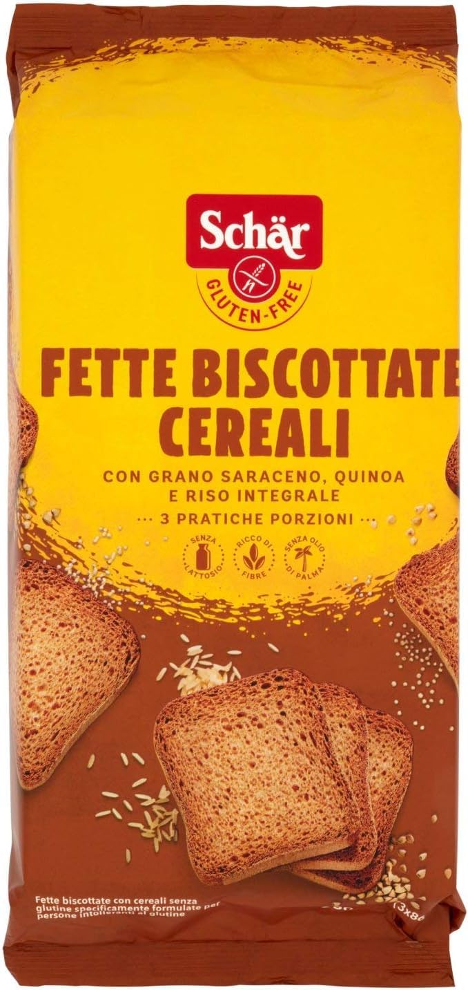 Italian Gourmet Schär Italian Gourmet Fette Biscottate ai Cereali Zwieback