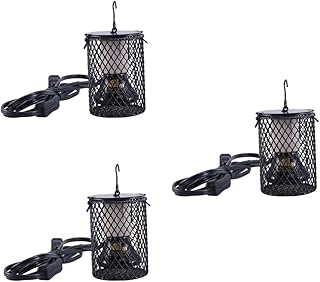 Ipetboom Suporte De Lâmpada Uvb 3 Pçs Animais Americanos Cerâmica Lâmpada De Calor Réptil Uvb Suporte Da Lâmpada Crawl Soquete Estados Unidos Suporte De Luz Suporte De Lâmpada De Réptil