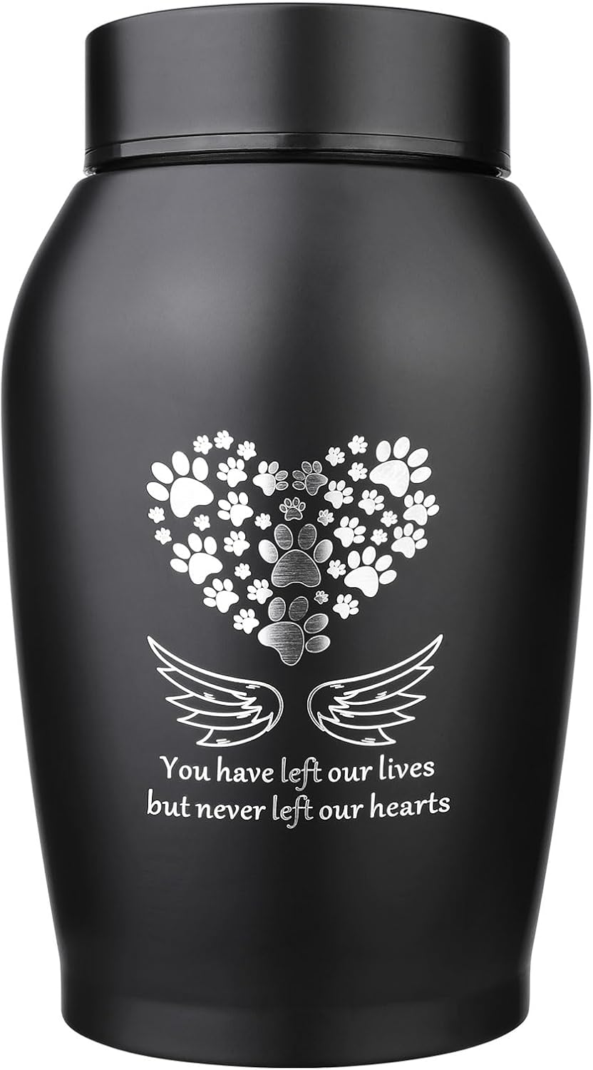 Cremation Urns for Pet Ashes Angel Wings Urn for Funeral Urn for Ashes