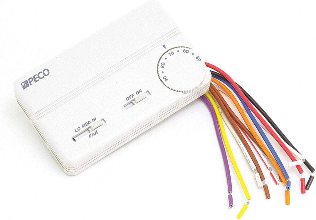 International Environmental Thermostat, 24-277V, 50 deg. to 90 deg.F