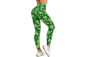 St. Patrick's Day Sexy Fish Scale Mermaid Leggings
