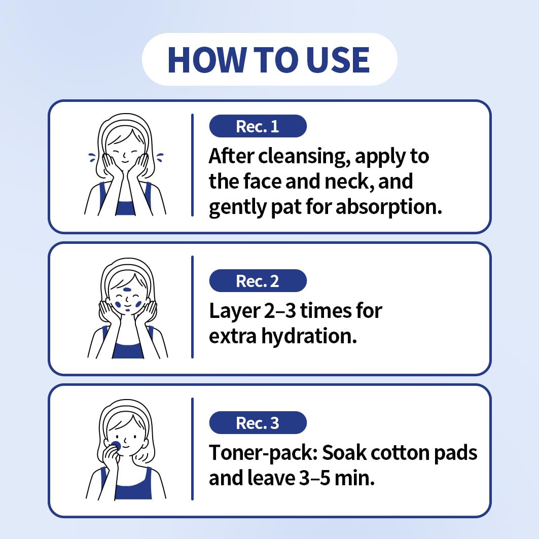 1.618 K-Beauty - Tónico de ácido hialurónico para la piel facial profunda, coreano, para piel seca y grasa, uso diario, 170 ml