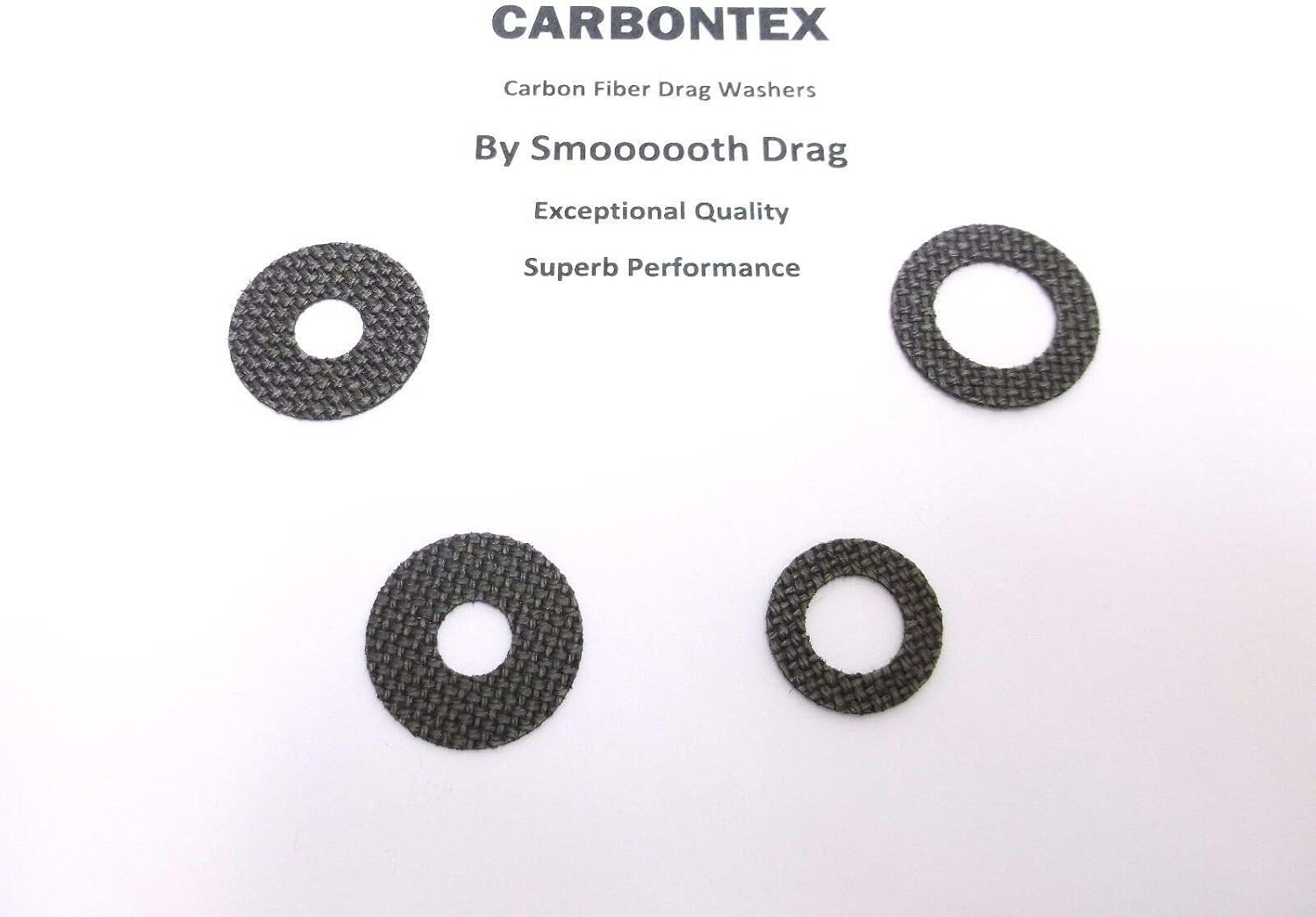 Shimano Reel Part Cardiff 400A (4) Smooth Drag Carbontex Drag Washers #SDS45