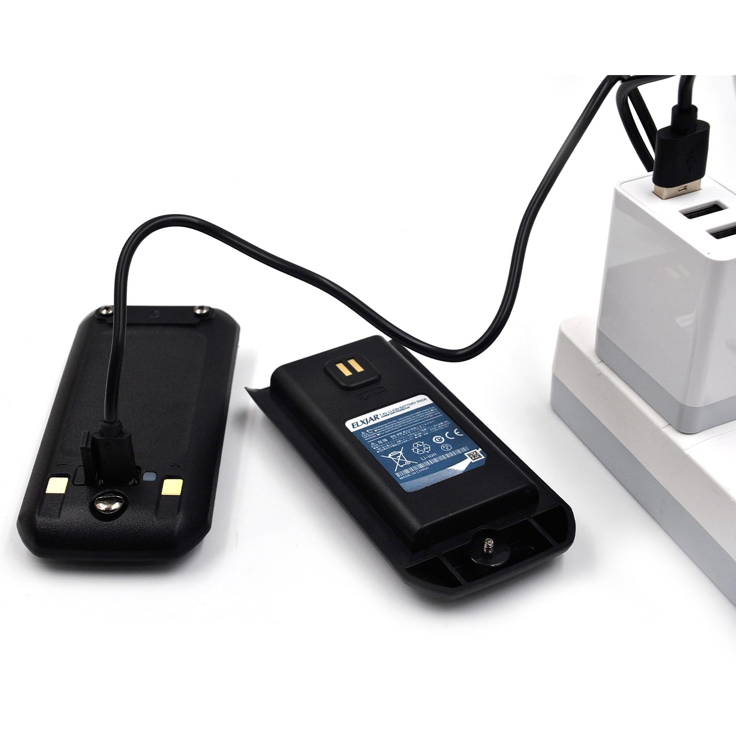 (2-Pack) 7.4V 1800mAh Li-ion Battery Replacement for Baofeng UV-21, UV-21R, UV-21 Pro, UV-21 Pro V2, UV-21 Pro V3 Two-Way Radios