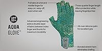 Vista 6 de Buff Guantes acuáticos para adultos, protección solar UPF 50+, tela resistente al olor, de secado rápido y ligeros, para actividades al aire libre