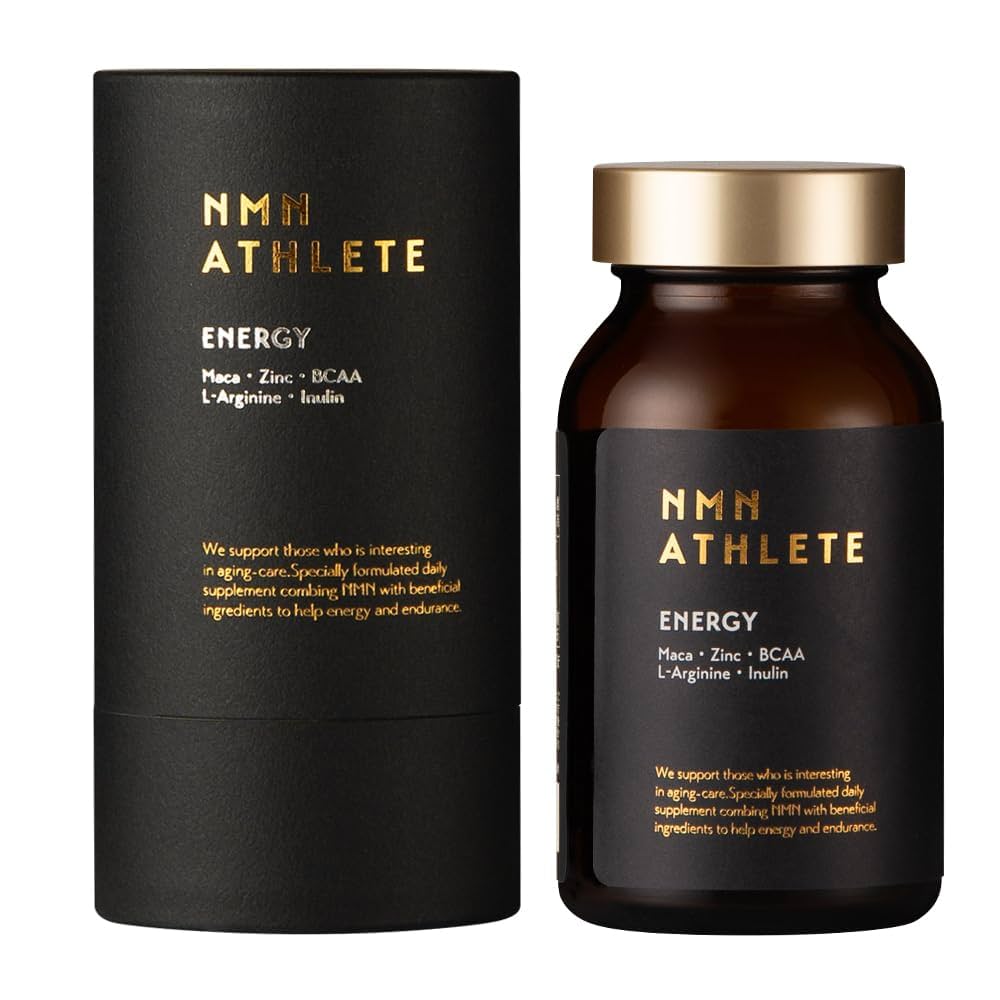 Amazon | NMN ATHLETE エヌエムエヌ・アスリート ENERGY 120粒