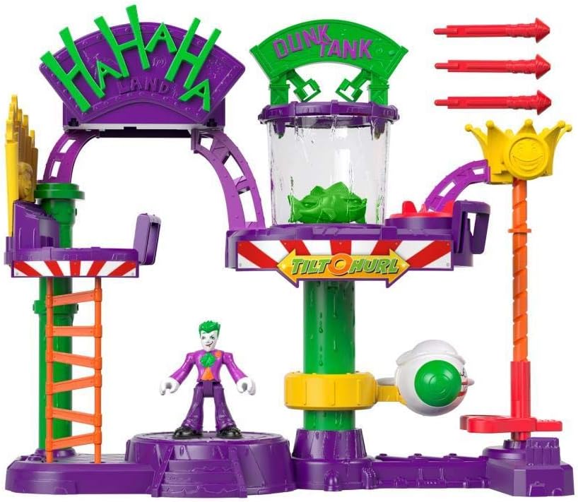 Fisher-Price Imaginext DC Super Friends The Joker Laff Factory Playset