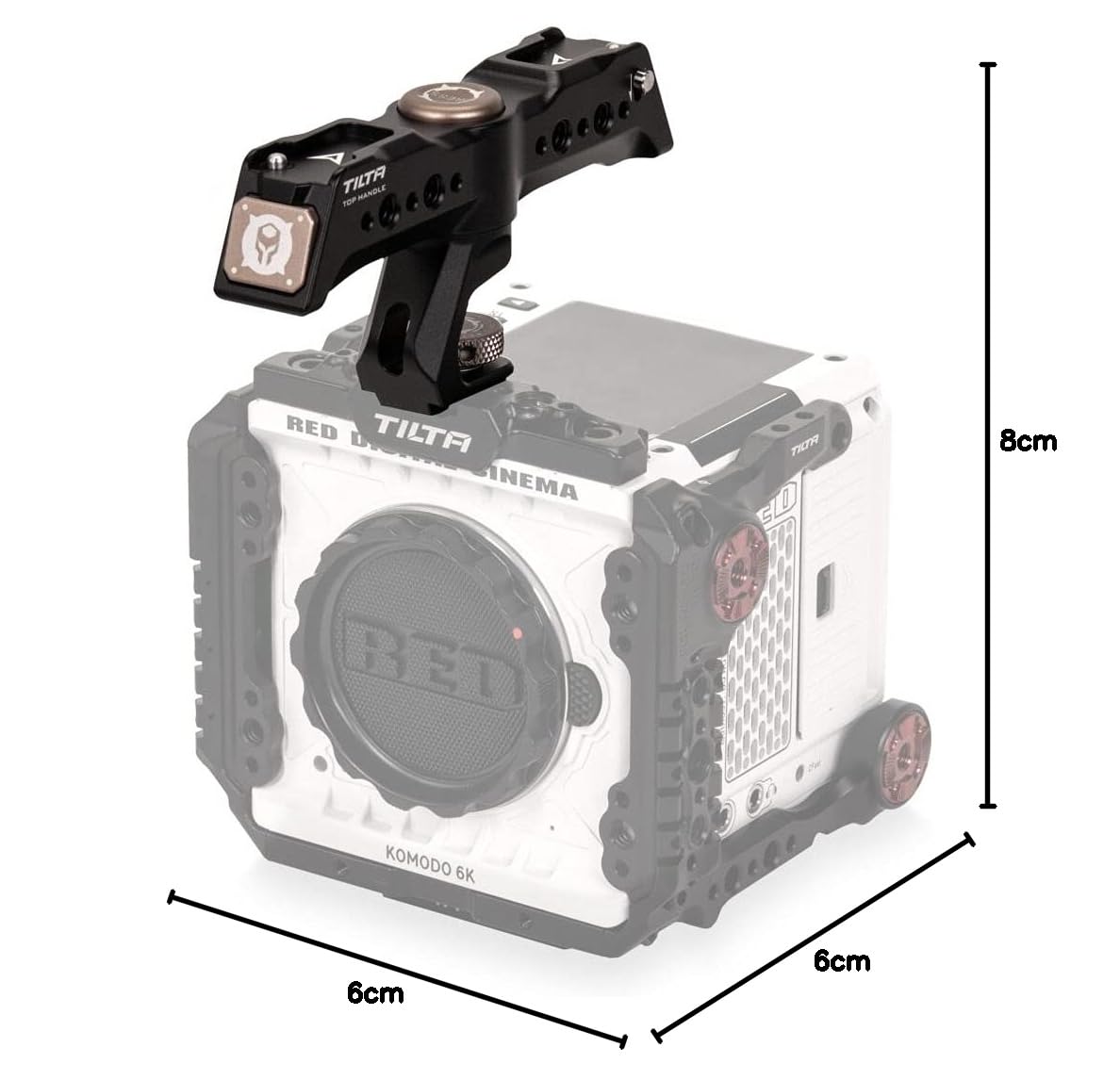 Amazon.co.jp: ティルターイング 回転可能なトップハンドル | RED