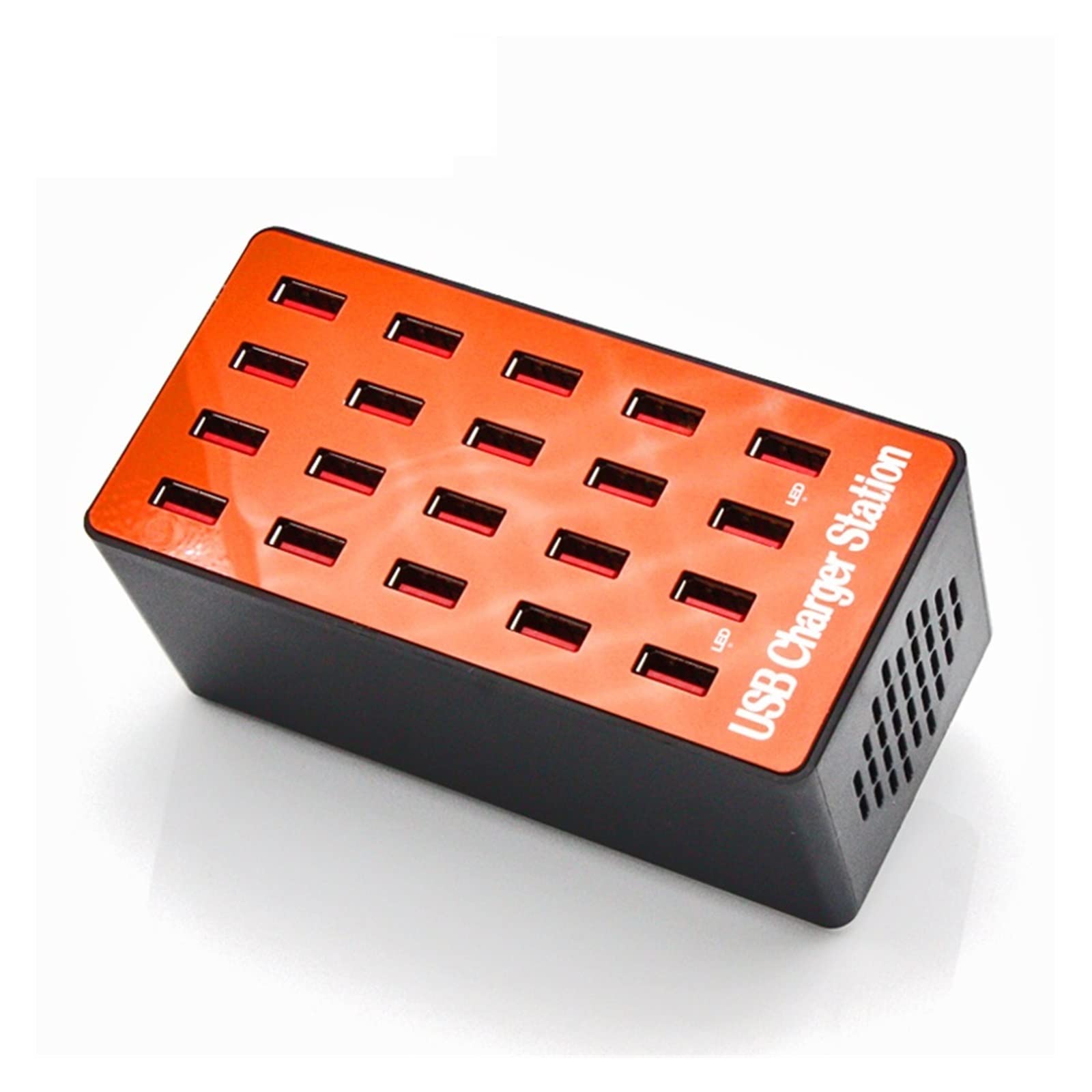 Caricabatterie multi USB da 90 W, HUB con 20 porte, dock for stazione di ricarica casa universali parete for telefoni cellulari Design portatile