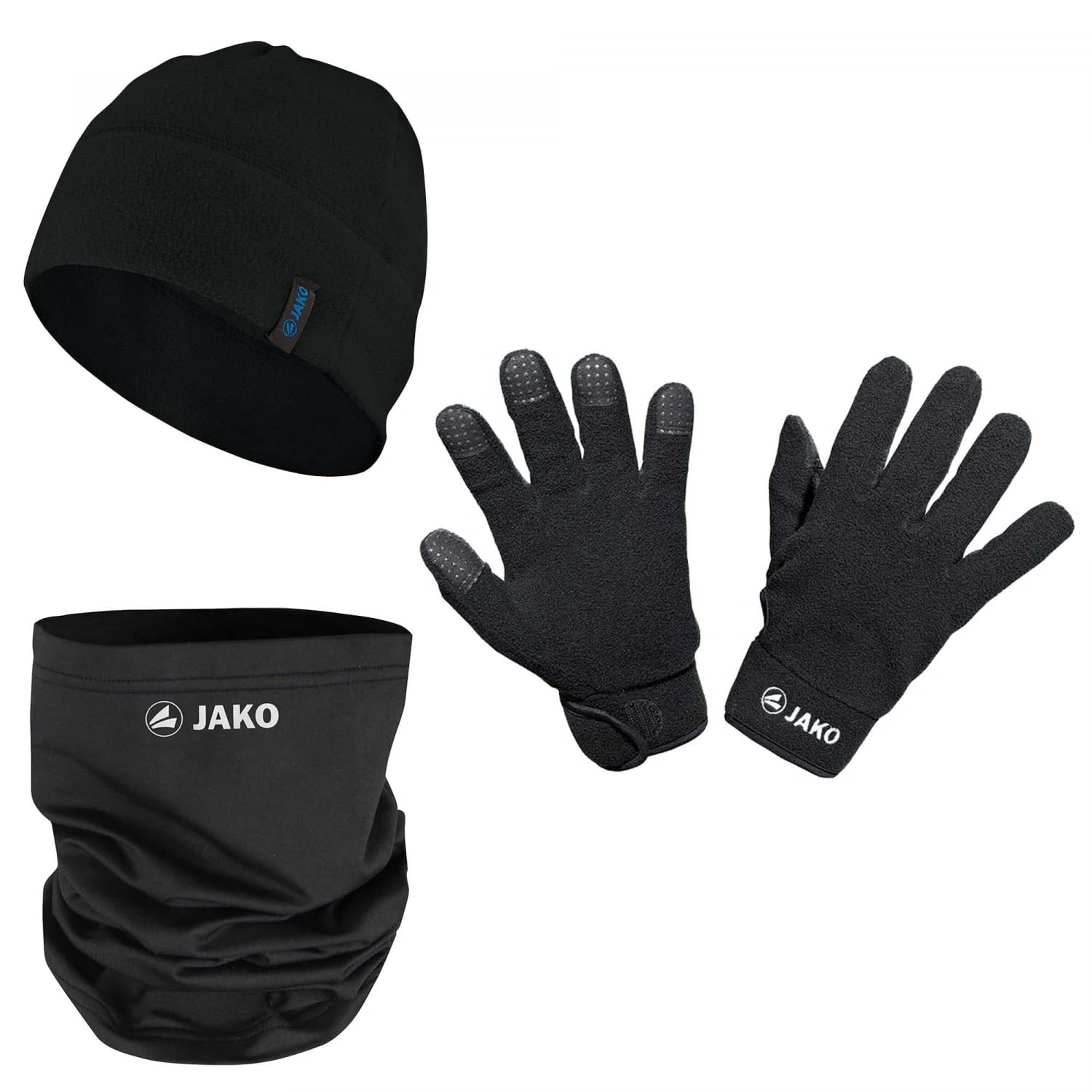 JAKO Mütze + Schal + Handschuhe Winterset C1299