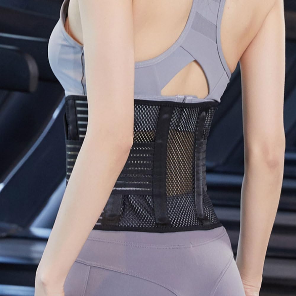 Premium Back Support Belt Back Brace Sciatica Pain Relief Products Lumbar Support Belt for Sciatica Scoliosis Back Back Brace for Lower Lumbar Pain Relief for Men and Women - Image 4