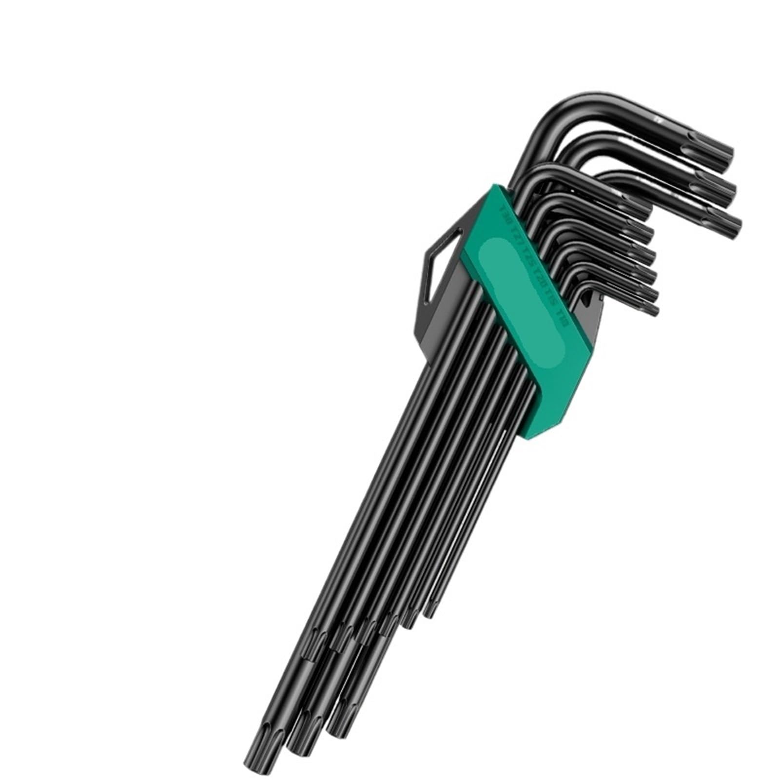 DAJGRHE Hex Wrench Set Hex Key Set Star Shaped Tool For Maintenance And Repair(Long 9pc Set Reinfor)