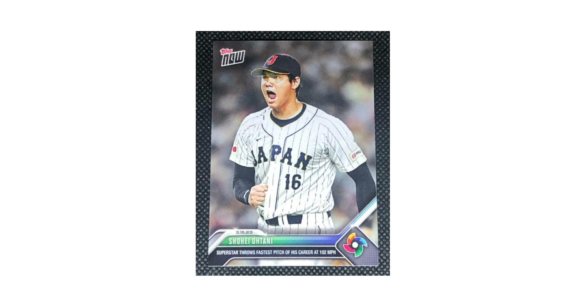 Topps now 2023 オールWBCチーム 日本 大谷翔平 投手 大谷翔平 2023 TOPPS NOW WBC #WBC-8(PSA鑑定済：9) 大谷翔平